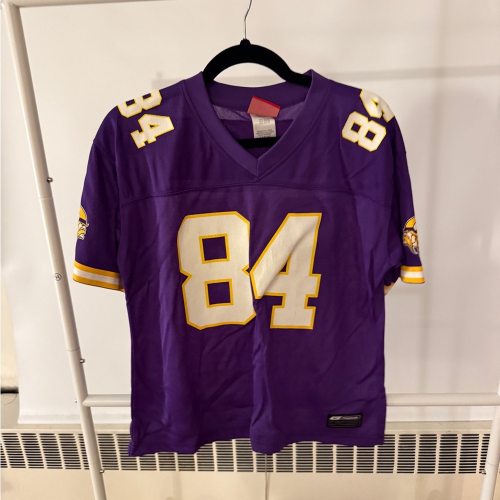 Purple Kids Jersey with Yellow Accents